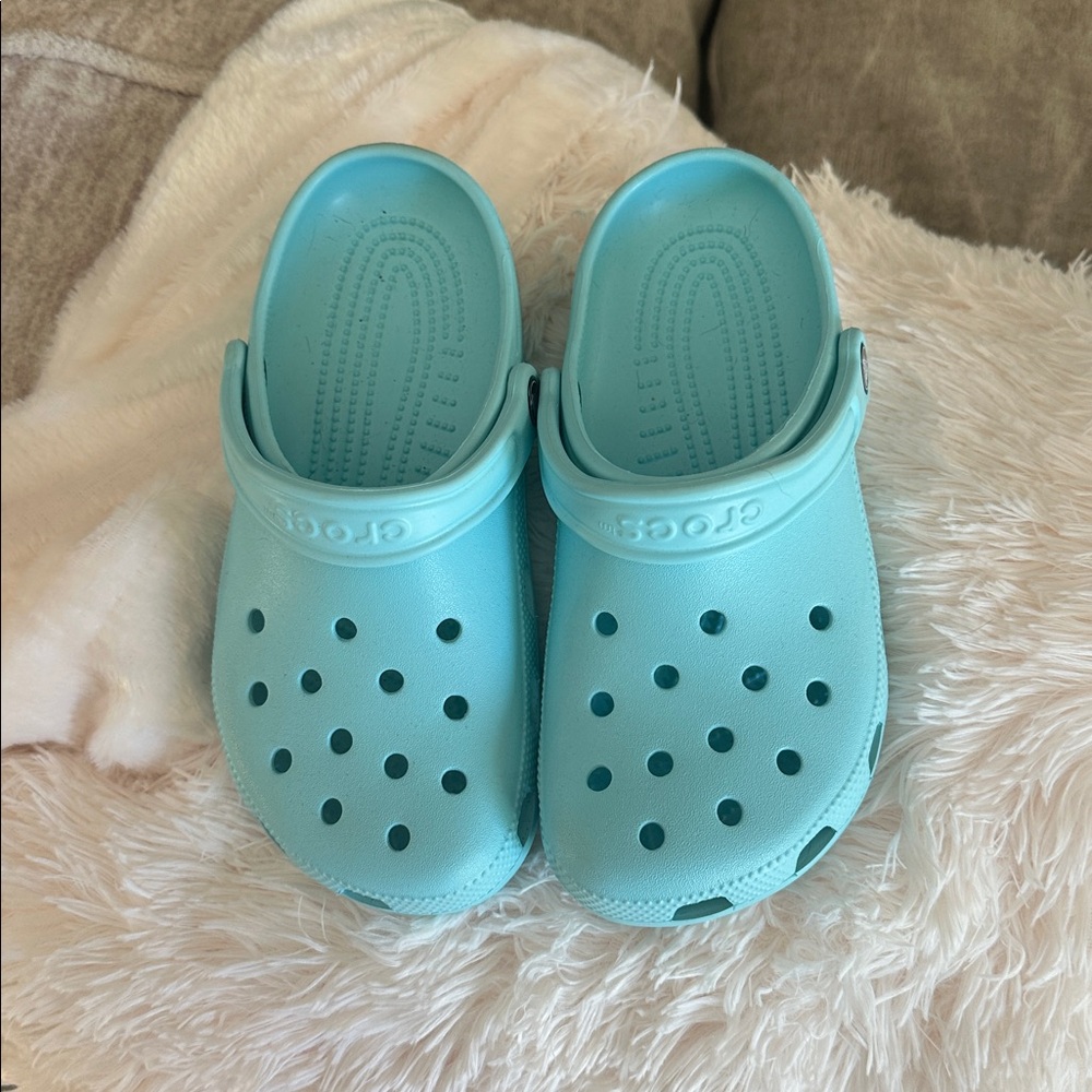 CROCS Sky Blue Classic Clogs